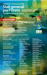 Stati generali per l'Oreto - 8,9,10 novembre 2018